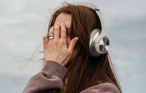 Słuchawki Bezprzewodowe OneOdio A10 ANC Bluetooth 45h Białe 3