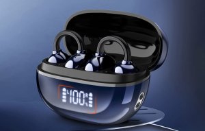 Słuchawki Douszne LDNIO T09 Bluetooth 5.4 z Etui 20h Ciemnoniebieskie 9