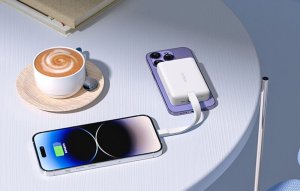 Powerbank Romoss WMS10 10000mAh 20W, biały  Ładowanie magnetyczne i szybkie ładowanie 9