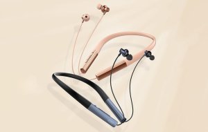 Słuchawki Bezprzewodowe Neckband LDNIO N01 Bluetooth 5.3 50h Różowe Złoto 7