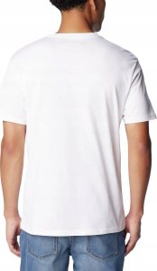 Columbia CSC Basic Logo SS Tee 1680053112 białe L 2