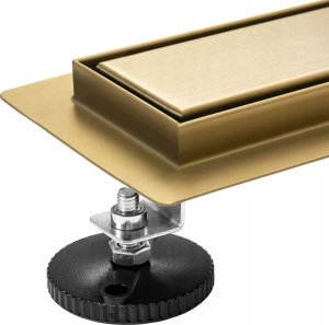 REA-G2703 / REA / NEOX PRO / ODWODNIENIE LINIOWE 800  ZŁOTY SZCZOTKOWANY / 9