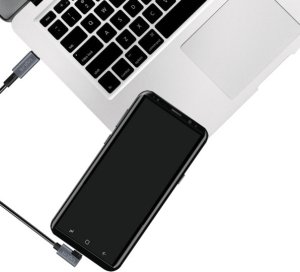 Kabel USB LogiLink USB-C - USB-C 1 m Czarny (CU0182) 3