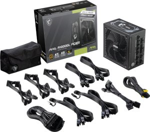 Zasilacz MSI MAG A1000GL PCIE5 1000W (306-7ZP9B11-CE0) 5