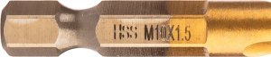 Wiertło gwintujące HSS TiN, M10x1,5 mm, Hex 4