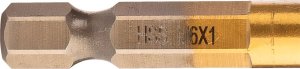 Wiertło gwintujące HSS TiN, M6x1 mm, Hex 4