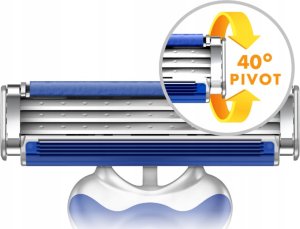 Gillette Blue3 Jednorazowe Maszynki do golenia 9 3 szt 4