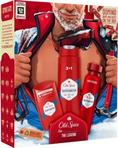 Old Spice zestaw Whitewater żel pod prysznic 250ml   dezodorant 150ml   stick 50ml  2023 2