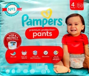 Pampers Premium Protection 4, 9-15 kg, 31 szt. 2