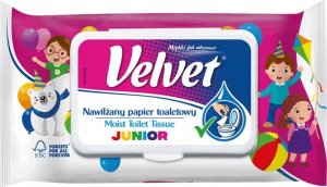 Velvet Chusteczki nawilżane Junior 1x42szt. 1