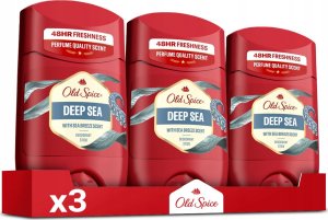 Zestaw Old Spice Deep Sea Dezodorant w sztyfcie dla mężczyzn 48h 50ml x3 1