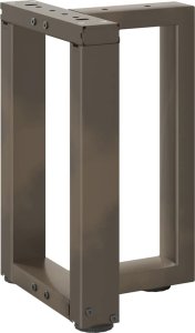 vidaXL Nogi do stolika kawowego, 2 szt., 28x25x(42-43) cm, stal 3