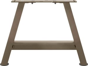 vidaXL Nogi do stolika kawowego, 2 szt., 40x(30-31) cm, stal 5