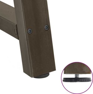 vidaXL Nogi do stolika kawowego, 2 szt., 40x(30-31) cm, stal 9