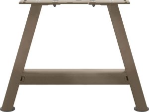 vidaXL Nogi do stolika kawowego, 2 szt., 50x(30-31) cm, stal 5