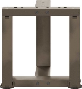 Nogi do stolika kawowego, 2 szt., 30x25x(30-31) cm, stal 6