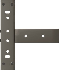 Nogi do stolika kawowego, 2 szt., 30x25x(30-31) cm, stal 7