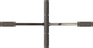 vidaXL Noga do stołu jadalnego stal 150x78x(72-73)cm stal 5