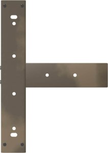 Nogi do stołu jadalnianego, 2 szt., 50x35x(72-73) cm, stal 7