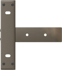 vidaXL Nogi do stołu konsolowego, 2 szt., 38x25x(72-73) cm, stal 7