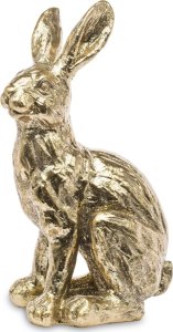 Dekoracja - siedzący złoty królik 27,5x11x14 cm  TALA 1