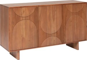 Komoda 3-drzwiowa z drewna akacjowego Nanda 150 cm 1
