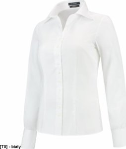 Fitted Blouse - ADLER - Fitted Blouse - Koszula damska, 130 g/m2, 60 % bawełna, 40 % poliester - blue 40 1