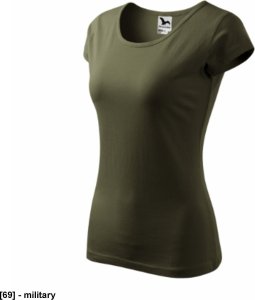 Pure 122 - ADLER - Koszulka damska, 150 g/m2 - military M 1