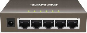 Tenda TEG1005M łącza sieciowe Nie zarządzany L2 Gigabit Ethernet (10/100/1000) Czarny 4