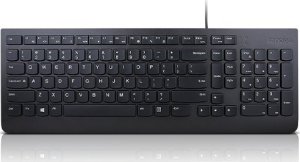 Lenovo Essential klawiatura Uniwersalne USB QWERTY Skandynawia Czarny 1