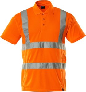 MASCOT Koszulka polo SAFE CLASSIC (kolor pomarańcz hi-vis , rozmiar L) 1