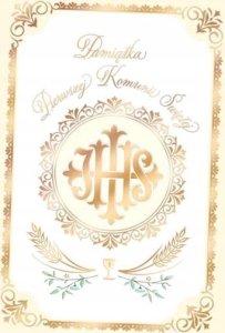 Karnet B6 Komunia. Ornament EDUKAMP 6