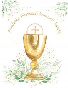 Karnet A5 Komunia. Eucharystia EDUKAMP 6