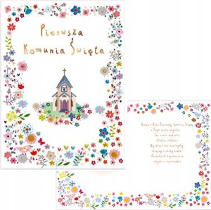 Karnet A5 Komunia. Dom Boży EDUKAMP 3