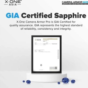 Szkło szafirowe X-ONE na obiektyw aparatu Camera Armor - do Samsung Galaxy S25 3