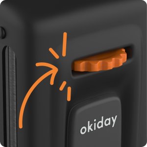 Podnóżek do fotelika Okiday Stópołapki Pomarańczowy 8