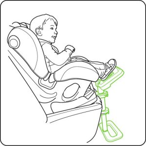 Podnóżek do fotelika KneeGuardKids4 7