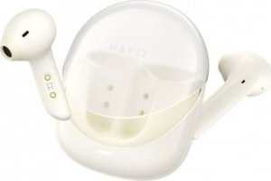 Słuchawki Bluetooth Havit Modern Buds (beżowy) 1