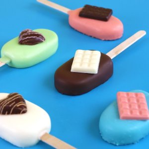 PME Drewniane patyczki do lizaków 50 sztuk 11 cm 6