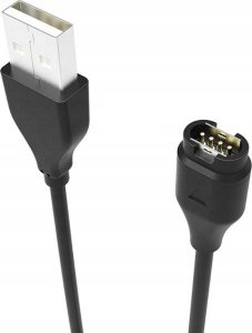 QIKtech ŁADOWARKA KABEL USB DO GARMIN FENIX 5 5X 6 6S 6X 7 7X VIVOACTIVE 3 4 4S 5 1m (czarny) 9