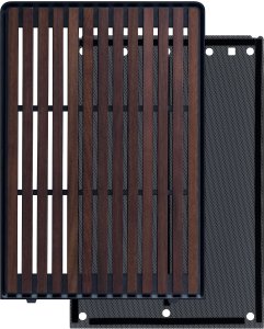 Lian Li DAN Cases A3-mATX Wood Edition Front Panel - Walnuss, schwarz 1