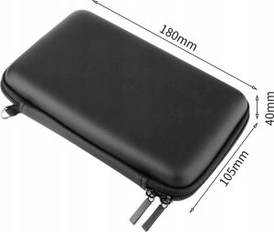 TWARDE ETUI OCHRONNE FUTERAŁ Z ZAMKIEM POKROWIEC L 7