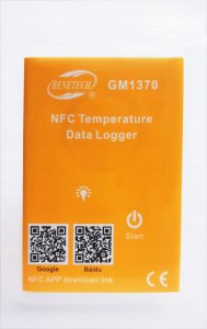 REJESTRATOR TEMPERATURY Data Logger z NFC Android 1