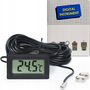 TERMOMETR ELEKTRONICZNY PANELOWY -50+110 sonda 5m 1