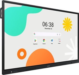 SAMSUNG WAF EBOARD WA75F, 75", ANDROID 14 (8GB RAM, 64GB STORAGE), UHD, IR TOUCH, 2XHDMI (CEC) 2.0, USB-C PD 65W, VIDEO OUT HDMI, USB 4(2.0X1, 4X3.0), OPS SLOT, 2X15W SPEAKERS, LANDSCAPE ONLY 6
