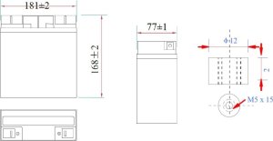 AKUMULATOR 12.8V/18AH/LIFEPO4-MWLJ MW Power 2