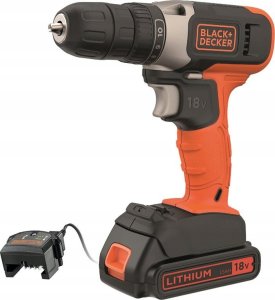 Wiertarko-wkrętarka Black&Decker BCD001C1 18 V 1 x akumulator 1.5 Ah 4