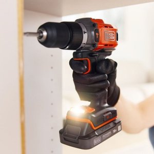 Wiertarka Black&Decker Wiertarka udarowa akumulatorowa 18V. bez akumulatora BCD383XN 2