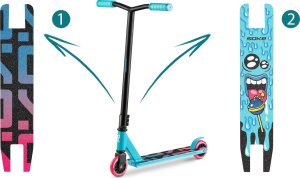 Hulajnoga wyczynowa SOKE GO! turkusowa 13