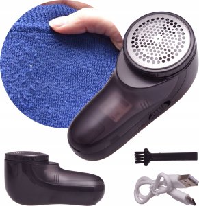 Golarka do ubrań Kamille 6601 - Bezprzewodowa golarka do tkanin, akumulatorowa, 3W 2